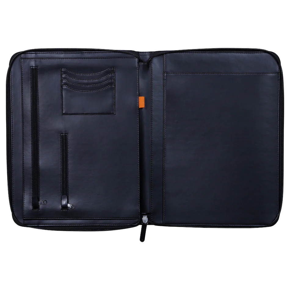 Rhodia Large Zipped Portfolio A4 Black - Image 2