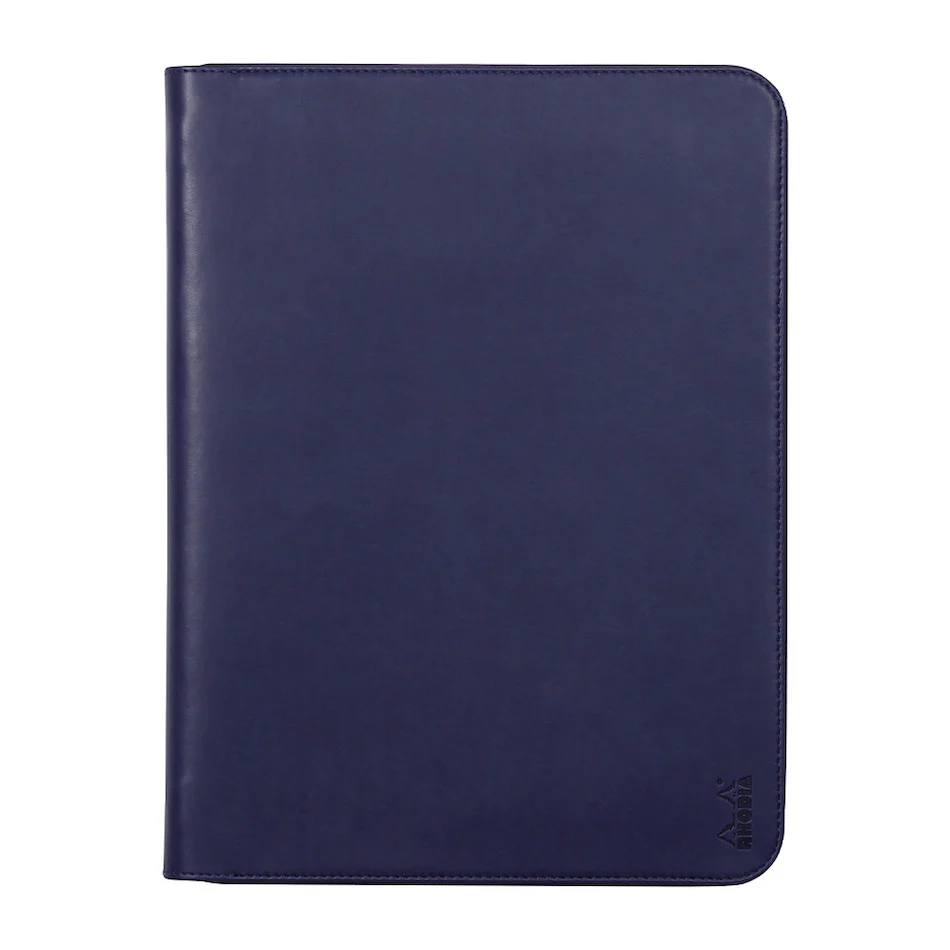 Rhodia Large Zipped Portfolio A4 Midnight