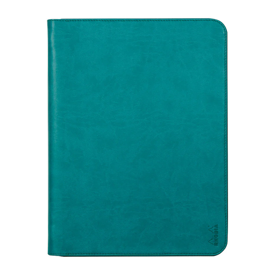 Rhodia Large Zipped Portfolio A4 Peacock