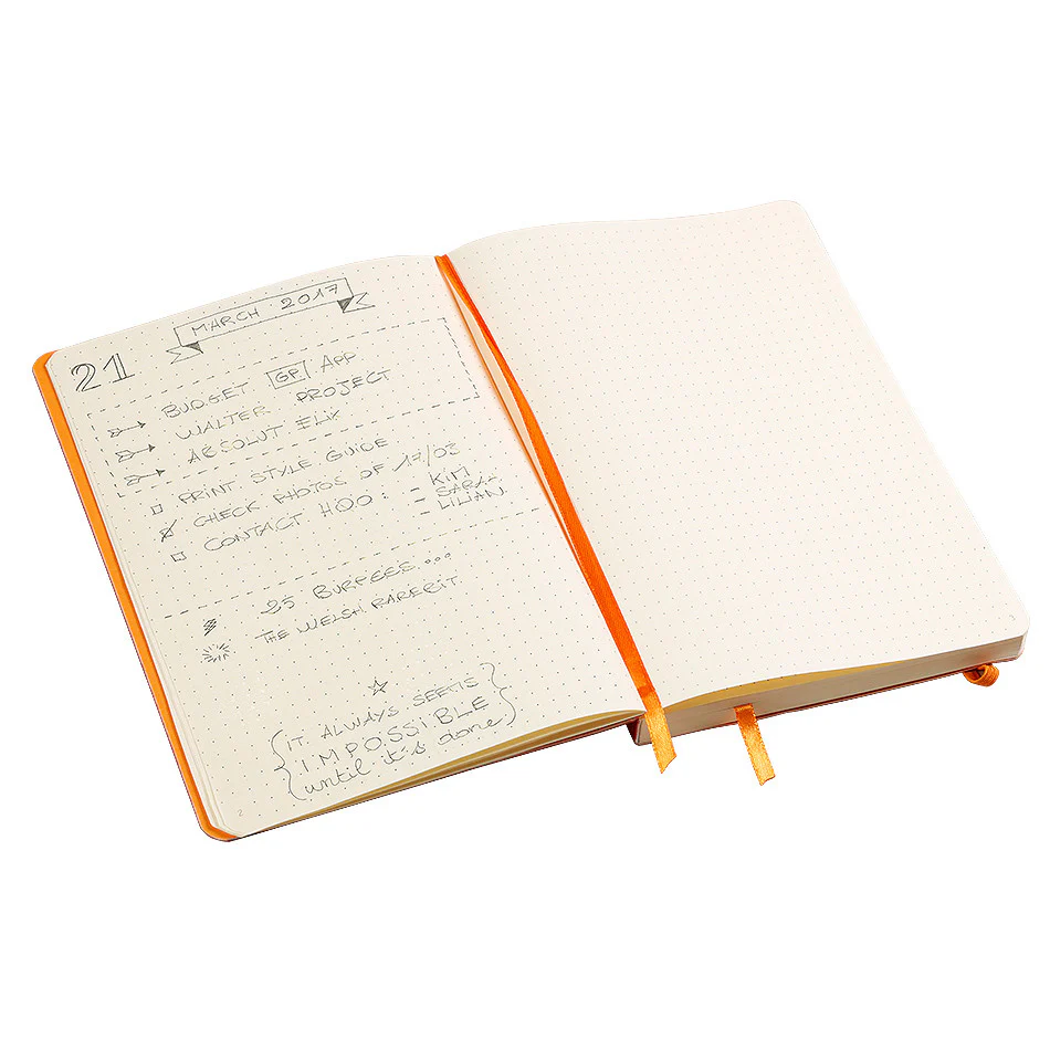 Rhodia Rhodiarama GoalBook A5 Daffodil - Image 2