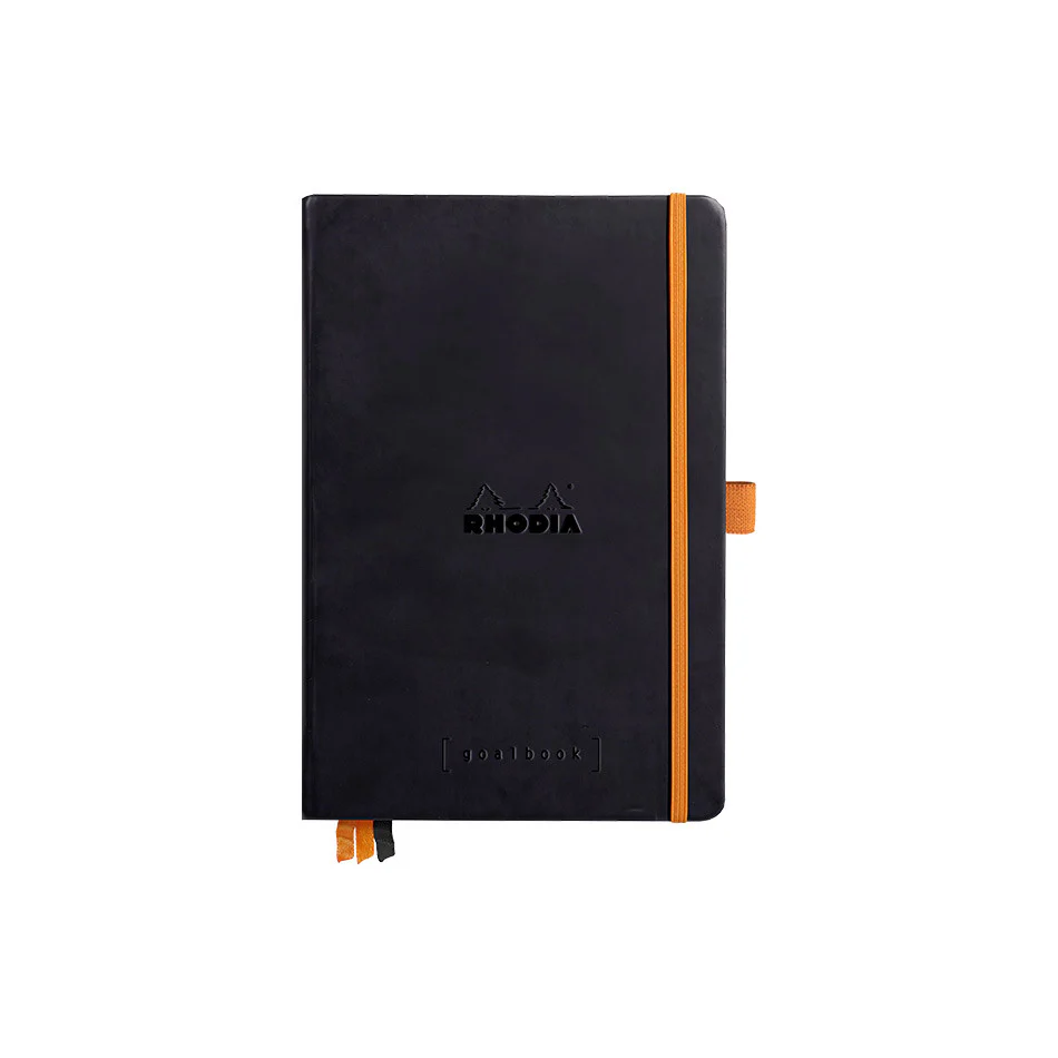 Rhodia Rhodiarama Hardcover Goalbook A5 Black