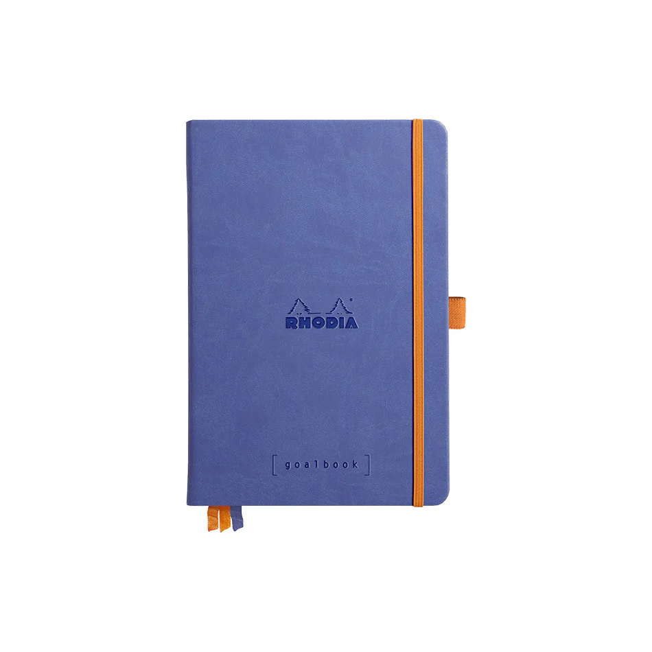 Rhodia Rhodiarama Hardcover Goalbook A5 Sapphire