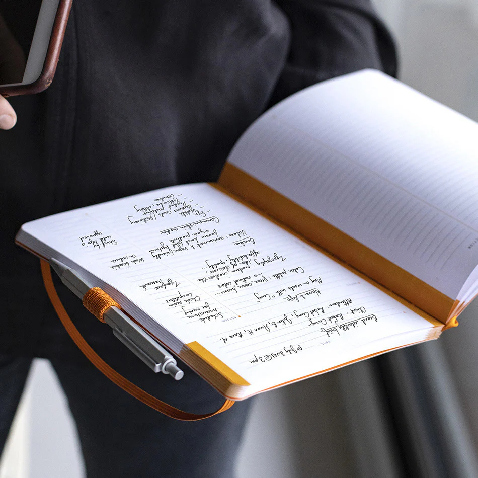 Rhodia Rhodiarama Meeting Book A5 Poppy - Image 2