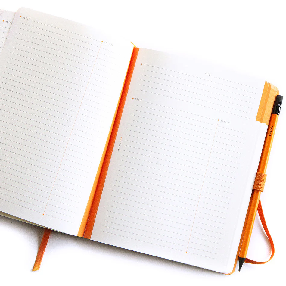 Rhodia Rhodiarama Meeting Book A5 Silver - Image 2