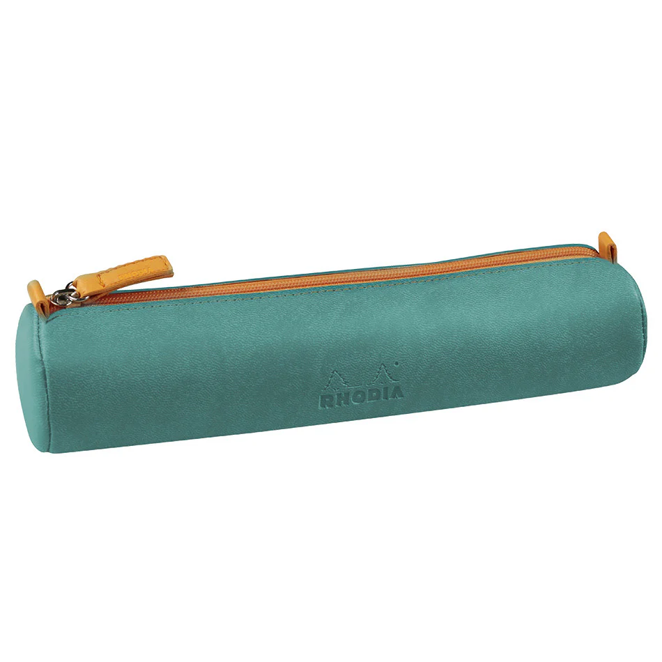 Rhodia Rhodiarama Round Pencil Case Aqua