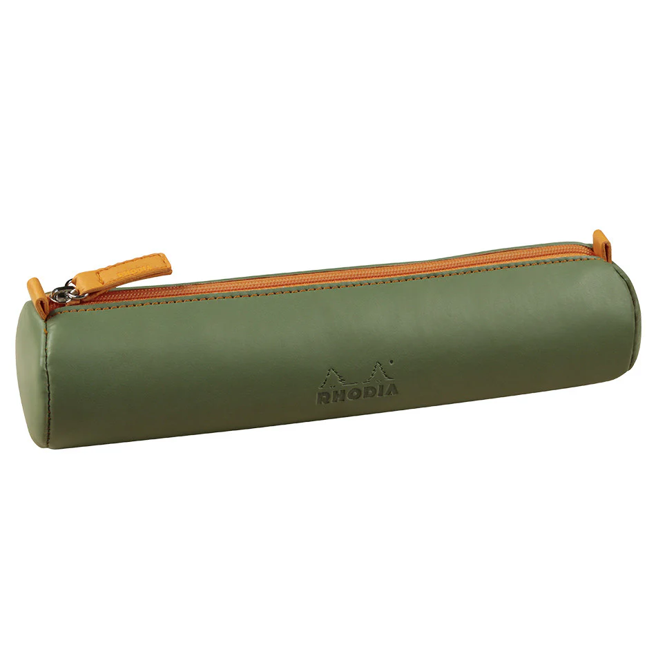 Rhodia Rhodiarama Round Pencil Case Sage