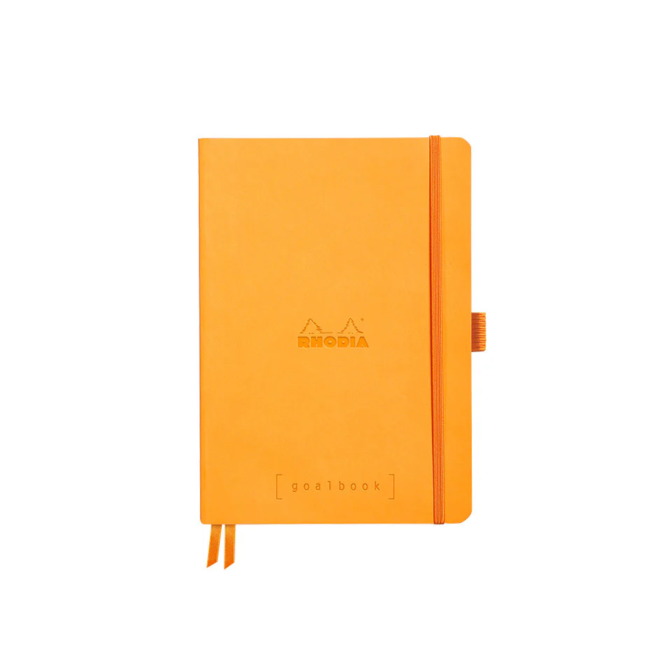 Rhodia Rhodiarama Softcover Goalbook With White Paper A5 Orange
