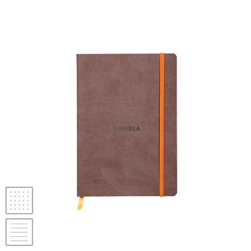 Rhodia Rhodiarama Softcover Notebook A5 (148 x 210) Chocolate
