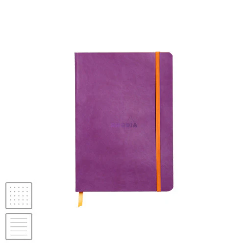 Rhodia Rhodiarama Softcover Notebook A5 (148 x 210) Purple