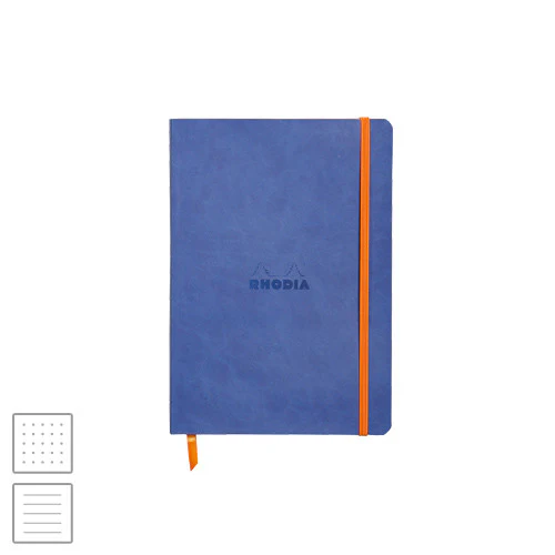 Rhodia Rhodiarama Softcover Notebook A5 (148 x 210) Sapphire Blue