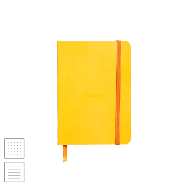 Rhodia Rhodiarama Softcover Notebook A6 (105 x 148) Daffodil Yellow
