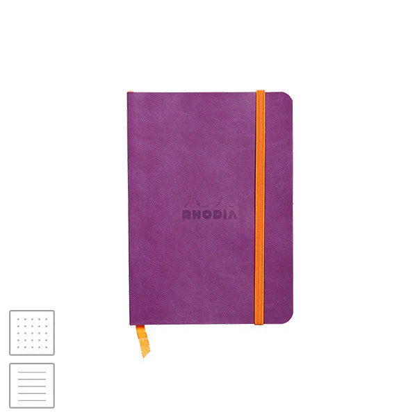Rhodia Rhodiarama Softcover Notebook A6 (105 x 148) Purple