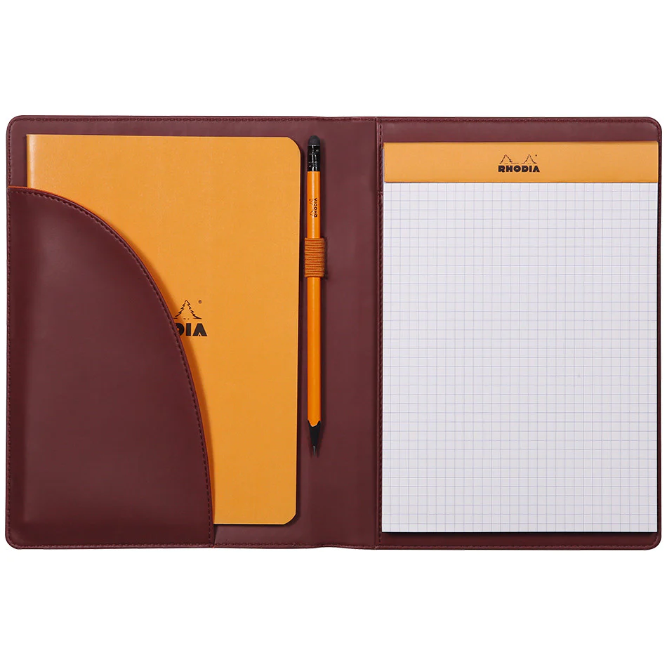 Rhodia Small Portfolio No.16 A5 Burgundy - Image 2