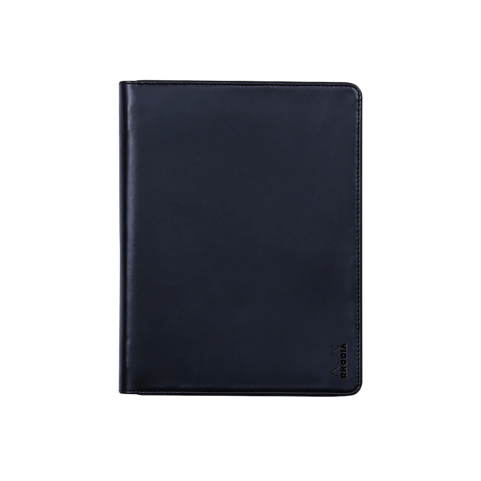 Rhodia Small Zipped Portfolio A5 Black