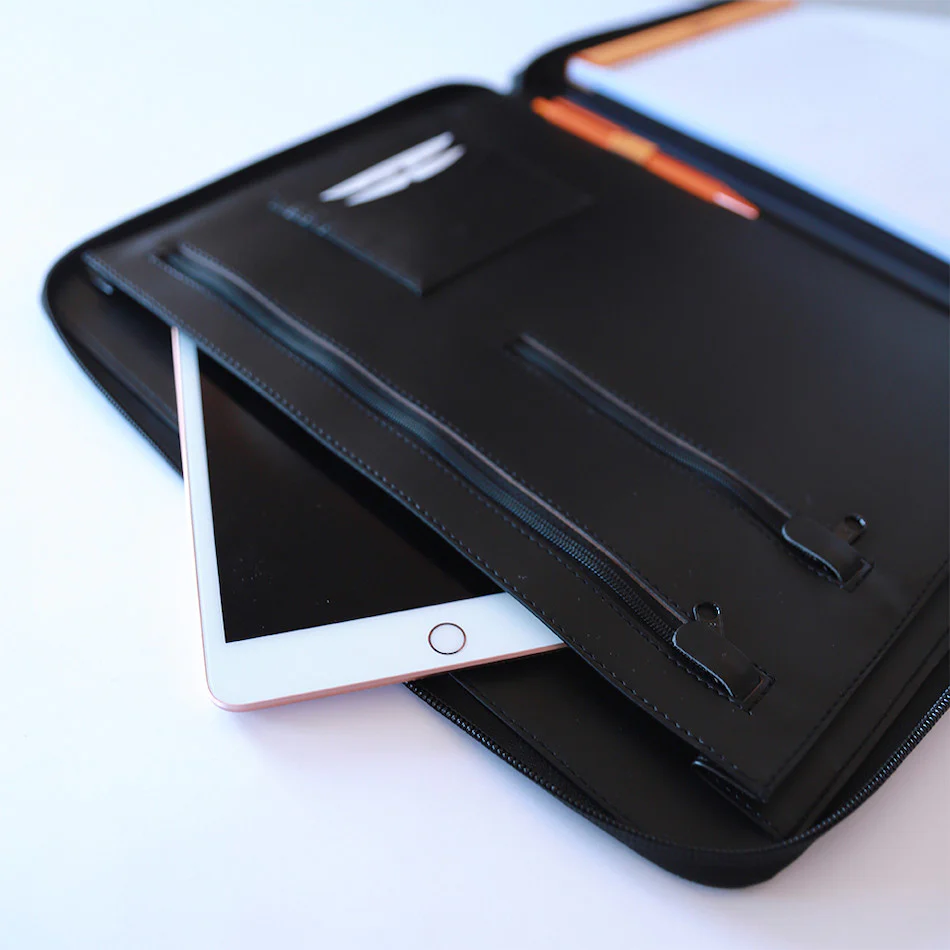 Rhodia Small Zipped Portfolio A5 Poppy - Image 3