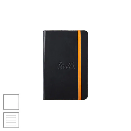 Rhodia Webbie Rhodiarama (90 x 140) Notebook Black