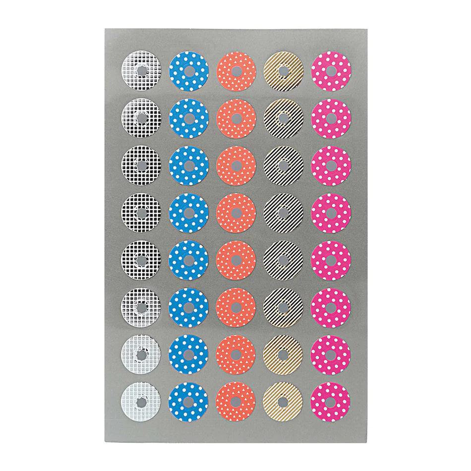 Rico Office Sticker Reinforcement Gold/Silver