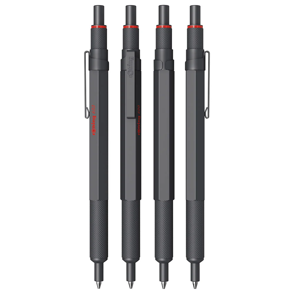 rotring 600 Ballpoint Pen Dark Stone - Image 3