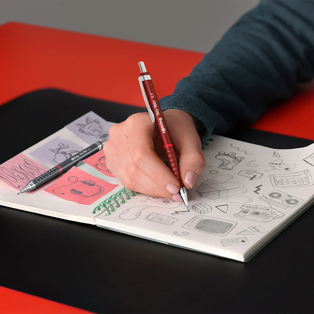 Rotring Tikky Retro Mechanical Pencil 0.7mm - Image 10