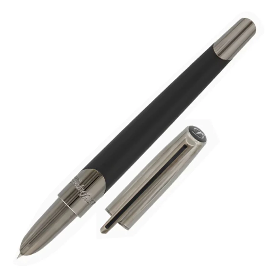S.T. Dupont Defi Millennium Fountain Pen Gunmetal
