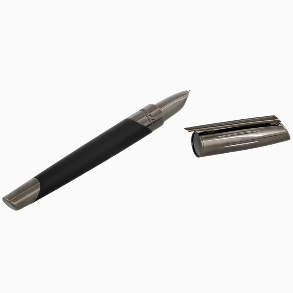 S.T. Dupont Defi Millennium Fountain Pen Gunmetal - Image 5