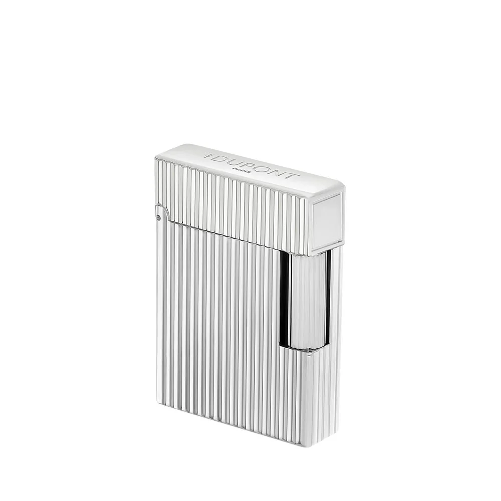 S.T.Dupont Line 1 Vertical Line Lighter Palladium - Image 3