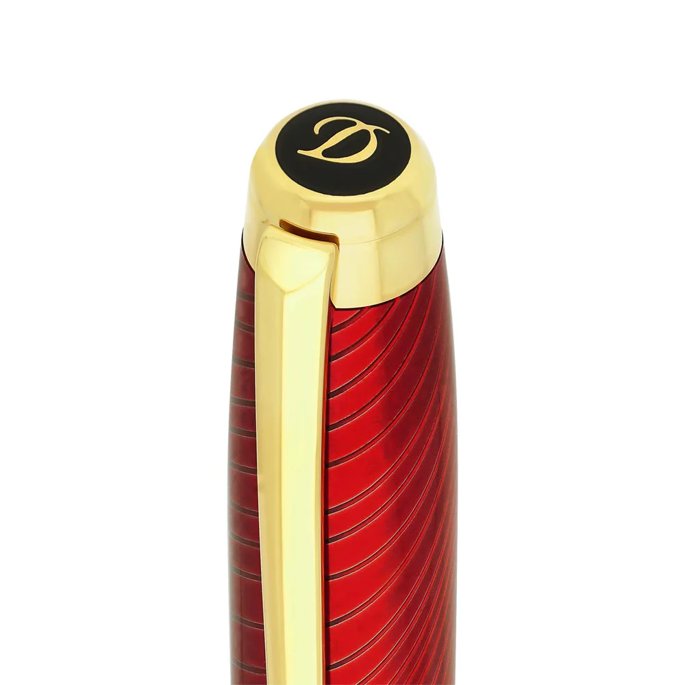 S.T.Dupont Line D Eternity Rollerball Pen Year of the Horse Red and Yellow Gold - Image 3