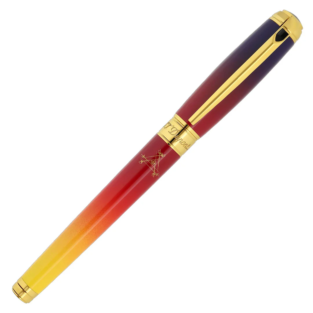S.T.Dupont Montecristo Ligne D Large Crepuscule Fountain Pen - Image 2
