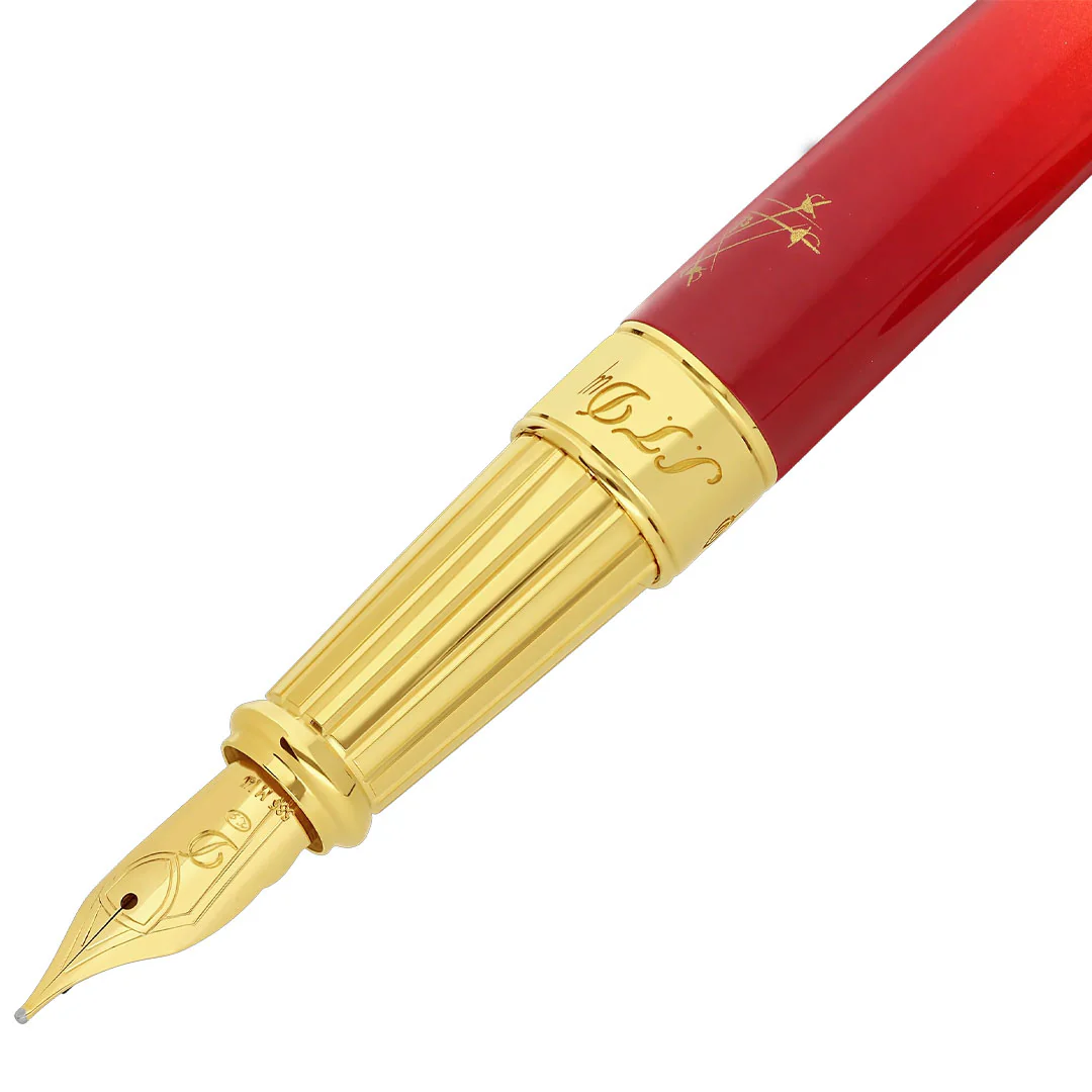 S.T.Dupont Montecristo Ligne D Large Crepuscule Fountain Pen - Image 3
