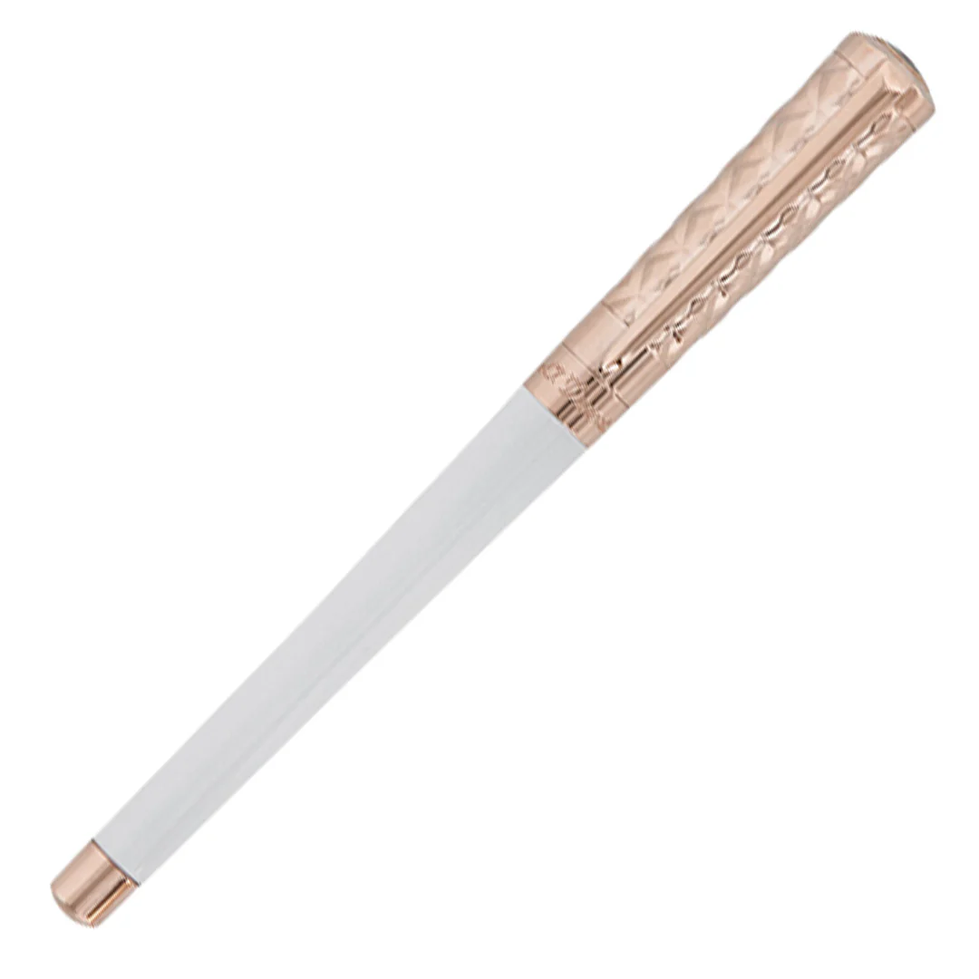 S.T. Dupont Liberte Rollerball Pen Duo White Gold - Image 3