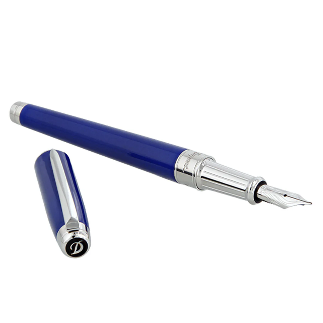 S.T. Dupont Line D Eternity Fountain Pen Sapphire - Image 2