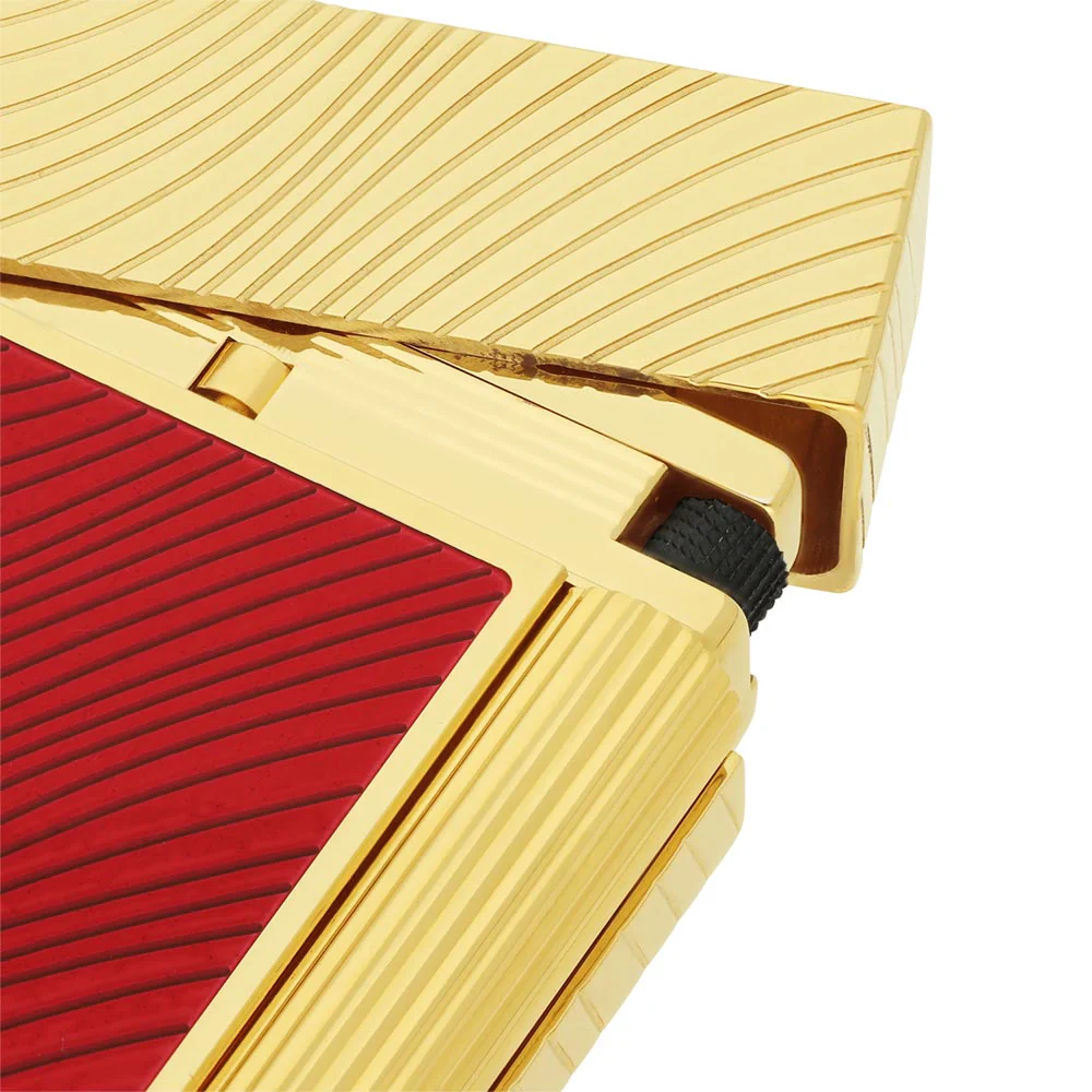 S.T.Dupont Year of the Horse Line 2 Lighter Red and Yellow Gold - Image 2