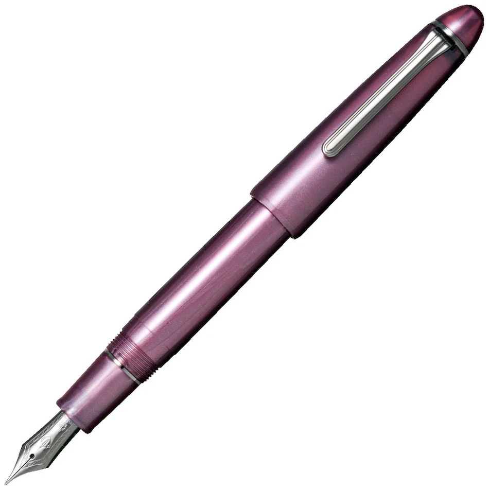 Sailor 1911 Ringless Metallic Fountain Pen Simply Red 21K Nib