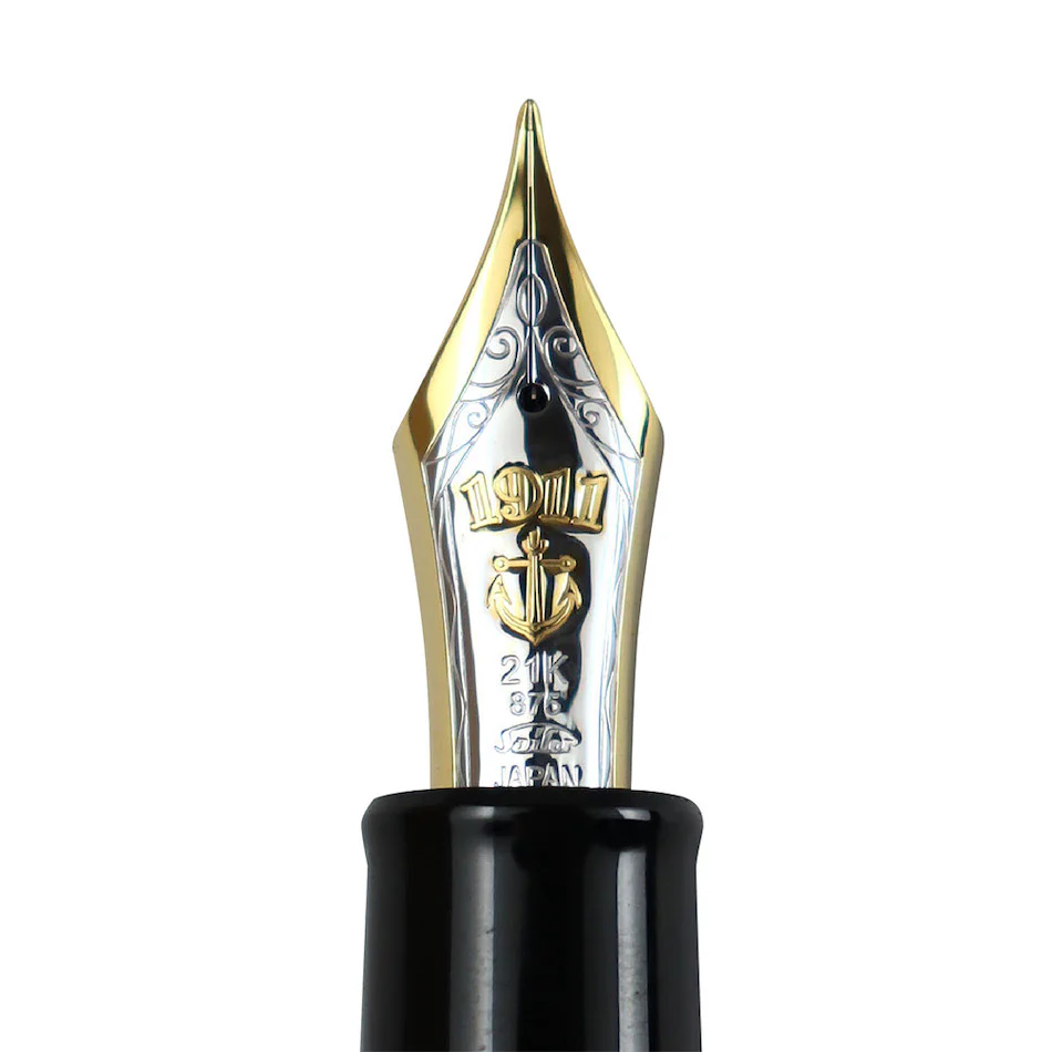 Sailor King Of Pens Fountain Pen Ebonite Naginata-Togi - Image 6