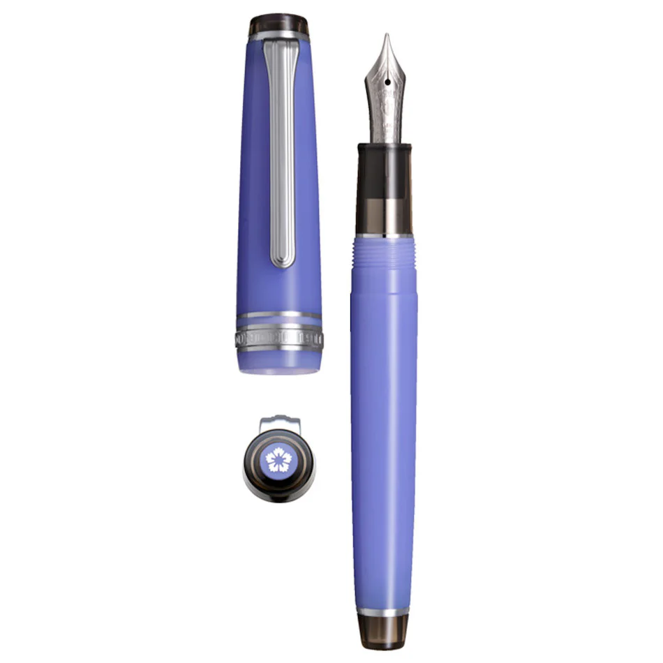 Sailor Manyo Fountain Pen Dianthus with 14K Nib & 50ml Manyo Nadeshiko Ink - Image 3