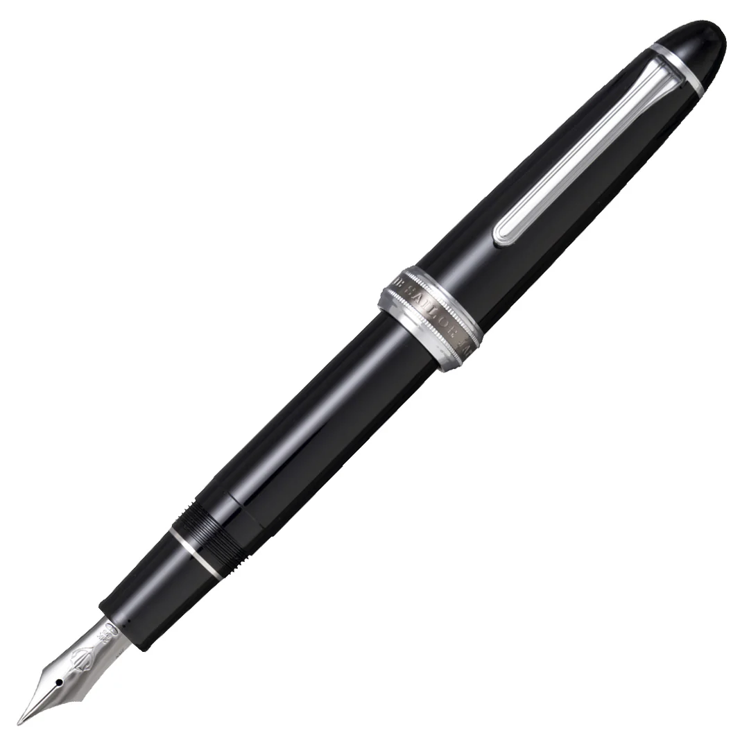 Sailor Naginata Togi Rhodium Trimmed Fountain Pen New Ring 2022