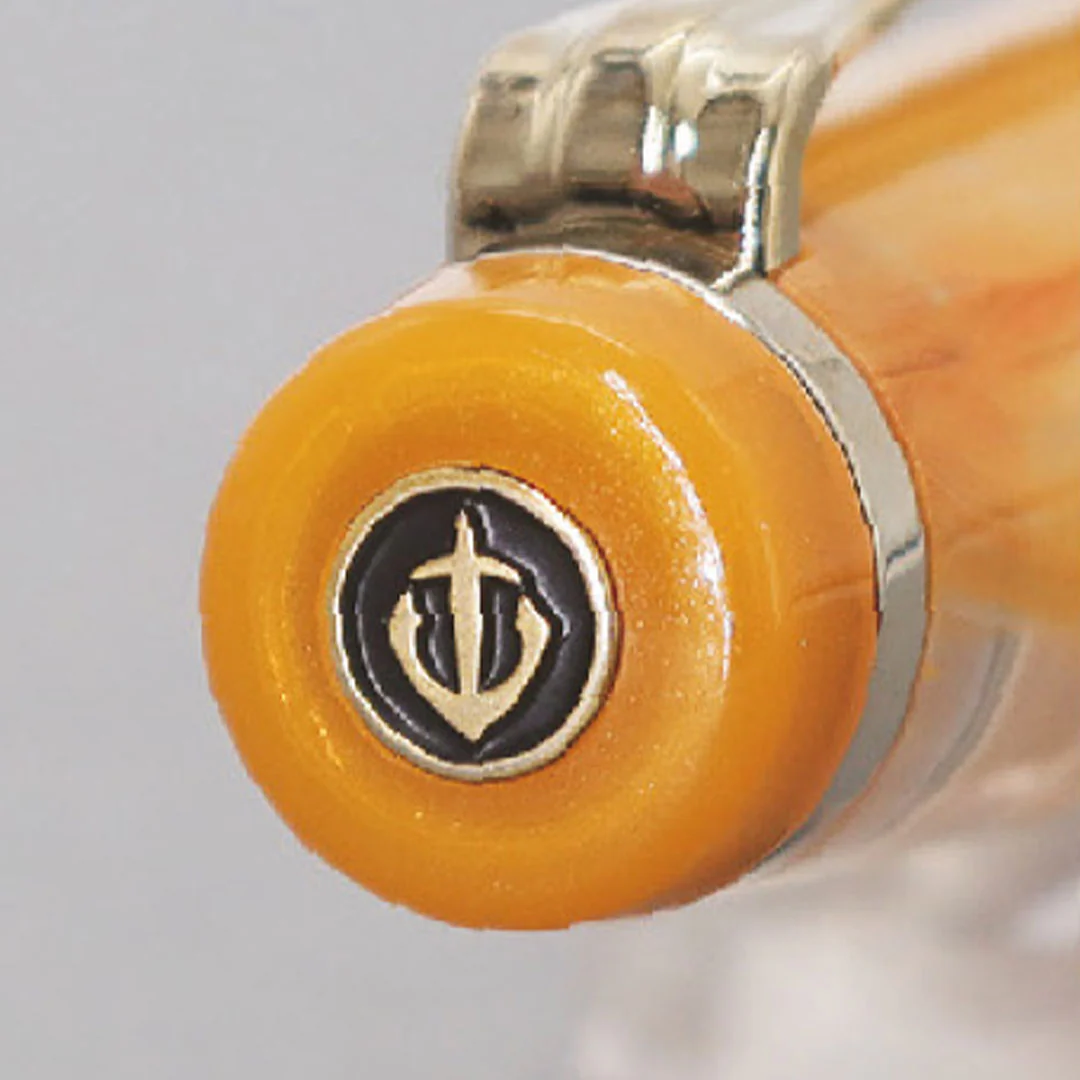 Sailor Professional Gear Slim Fountain Pen Veilio 3rd Edition Pearl Orange 21K Nib - Image 4