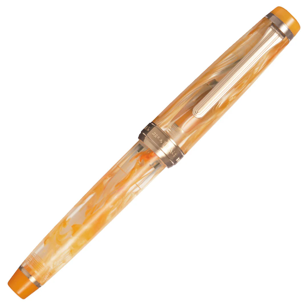 Sailor Professional Gear Slim Fountain Pen Veilio 3rd Edition Pearl Orange 21K Nib - Image 6
