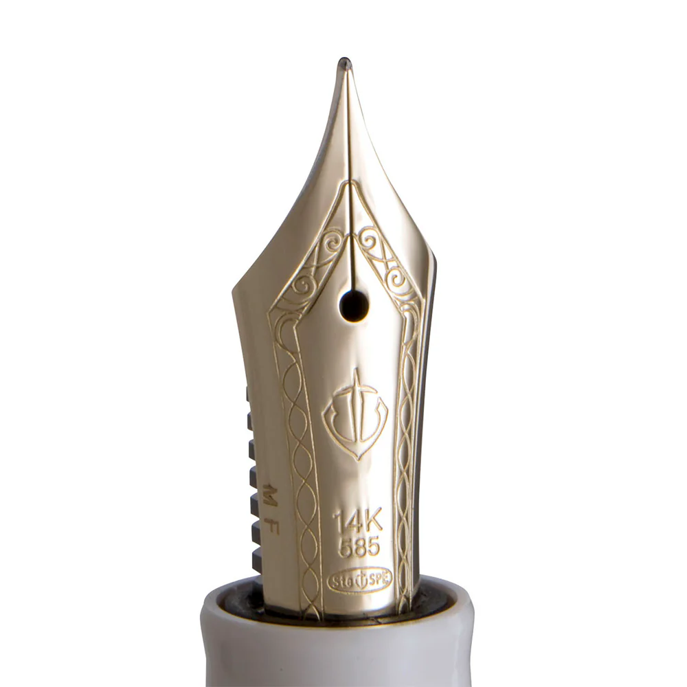 Sailor Professional Gear Slim Mini Rencontre Fountain Pen Bleu Ciel 14K Nib Medium Fine - Image 6