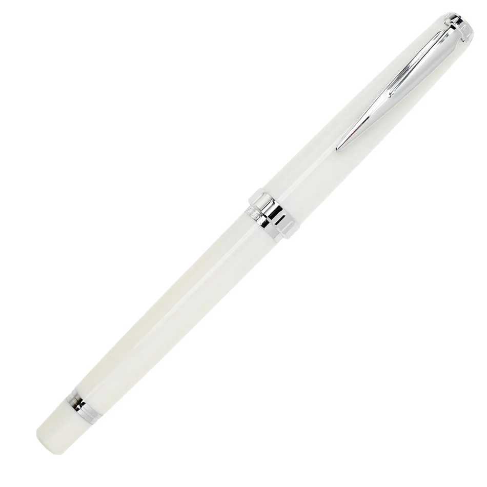 Sailor Reglus Fountain Pen White with Silver Trim - Image 2