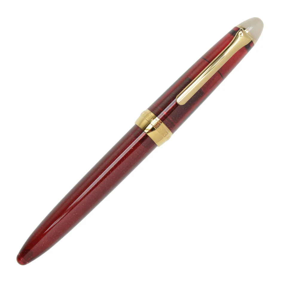 Sailor Shikiori Tsukuyo-no-Minamo Fountain Pen Burgundy Yodaki - Image 2