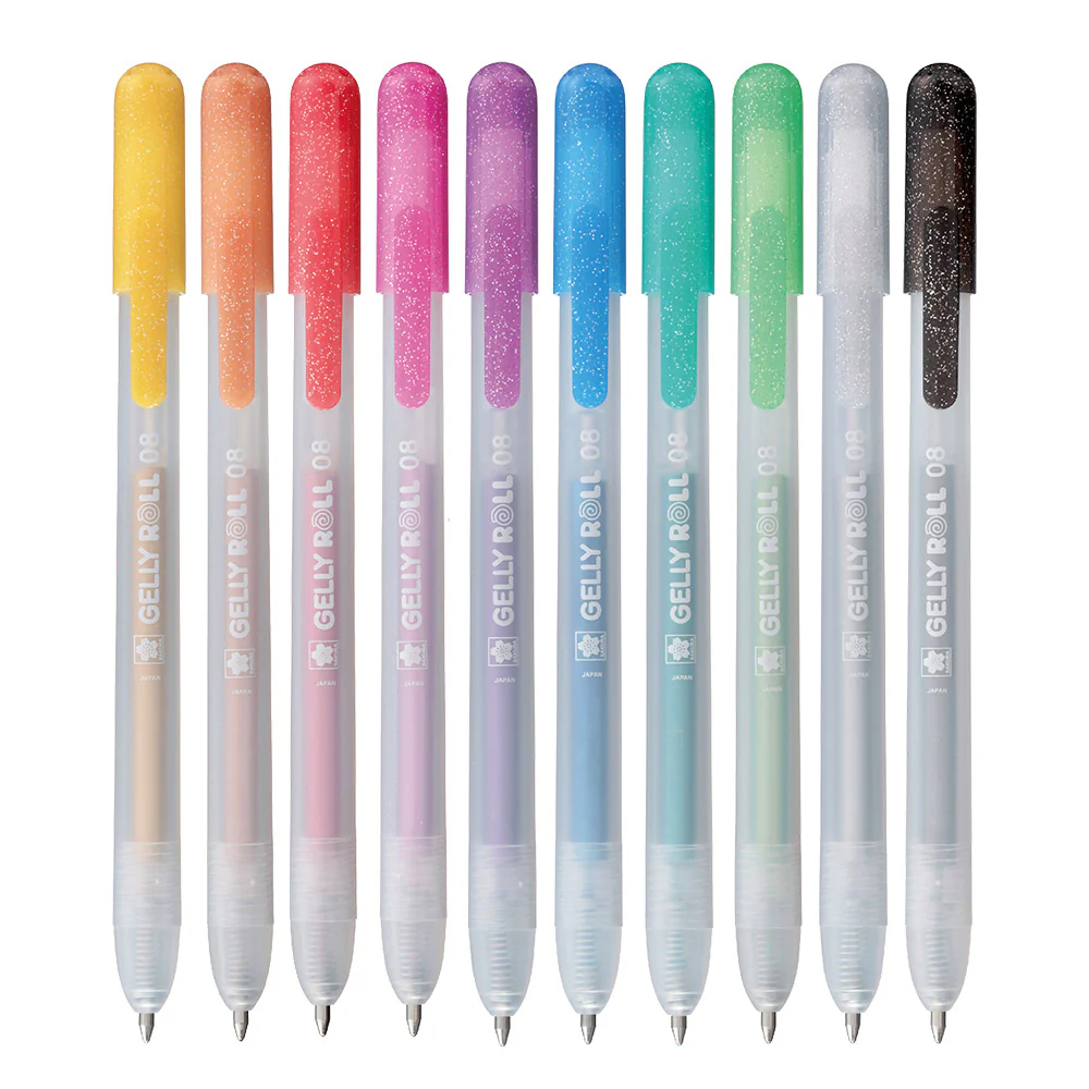Sakura Gelly Roll Retractable Metallic Set of 10 - Image 2