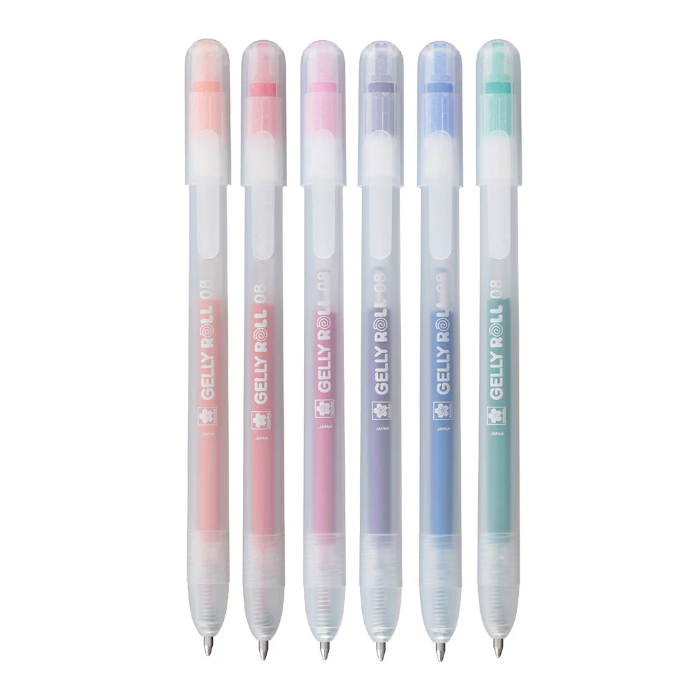 Sakura Gelly Roll Retractable Stardust Set of 6 - Image 2