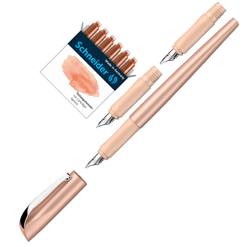 Schneider Callissima Fountain Pen Gift Set Apricot - Image 2