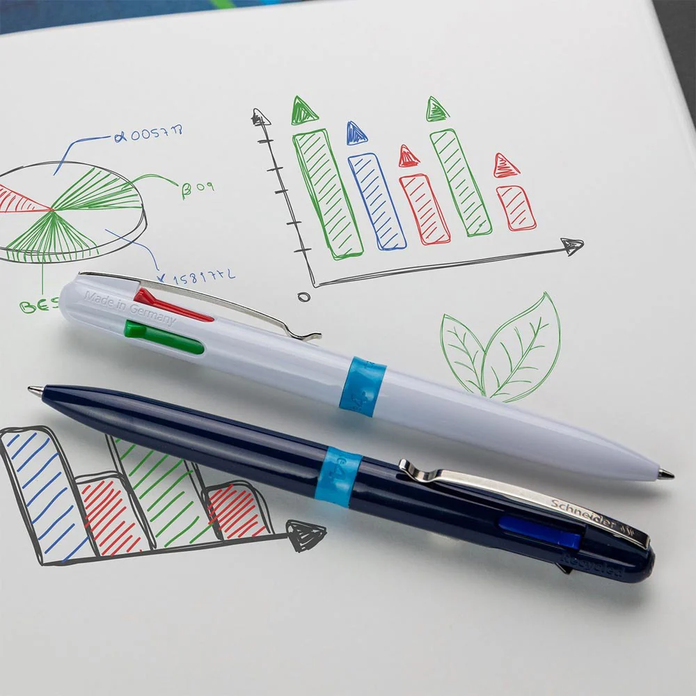 Schneider Take 4 Four Colour Ballpoint Pen - Image 4
