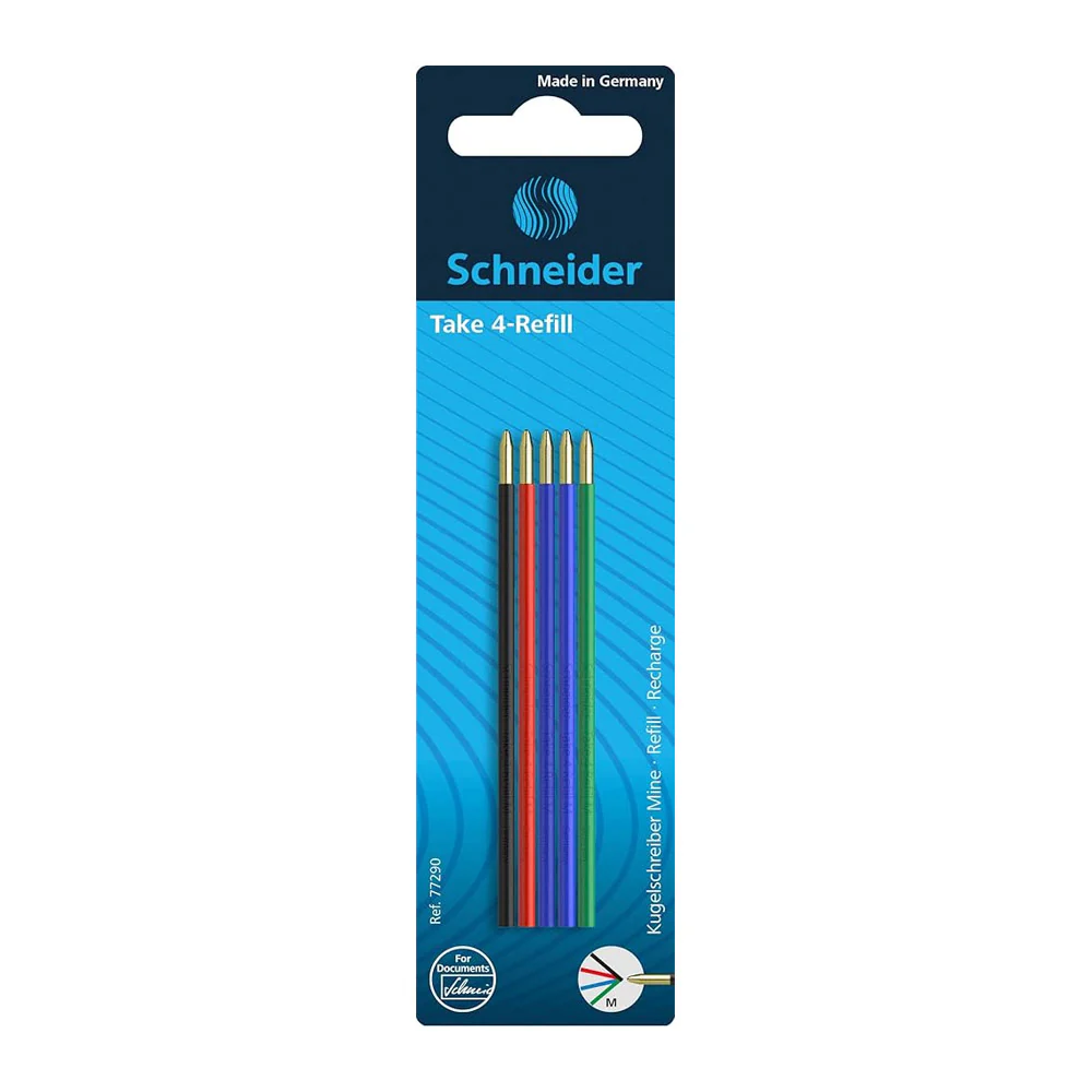 Schneider Take 4 Refills Pack of 5
