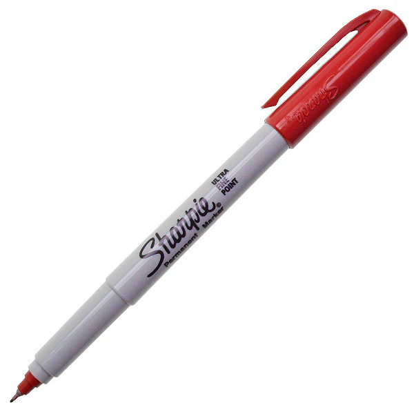 Sharpie Permanent Marker Ultra Fine Assorted Set of 4 - Image 2