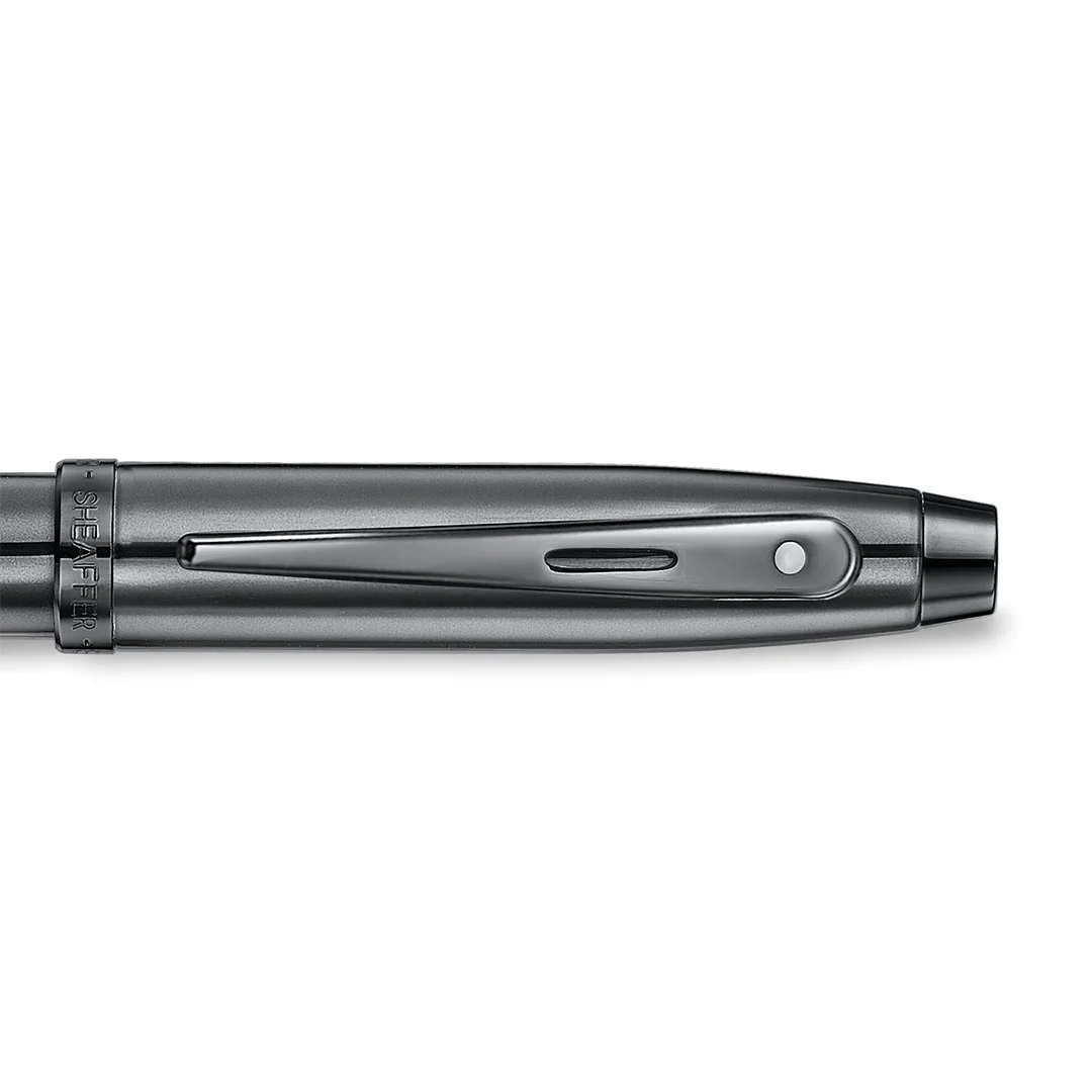 Sheaffer 100 E9375 Fountain Pen Ionic Gunmetal Grey with PVD Trim - Image 3