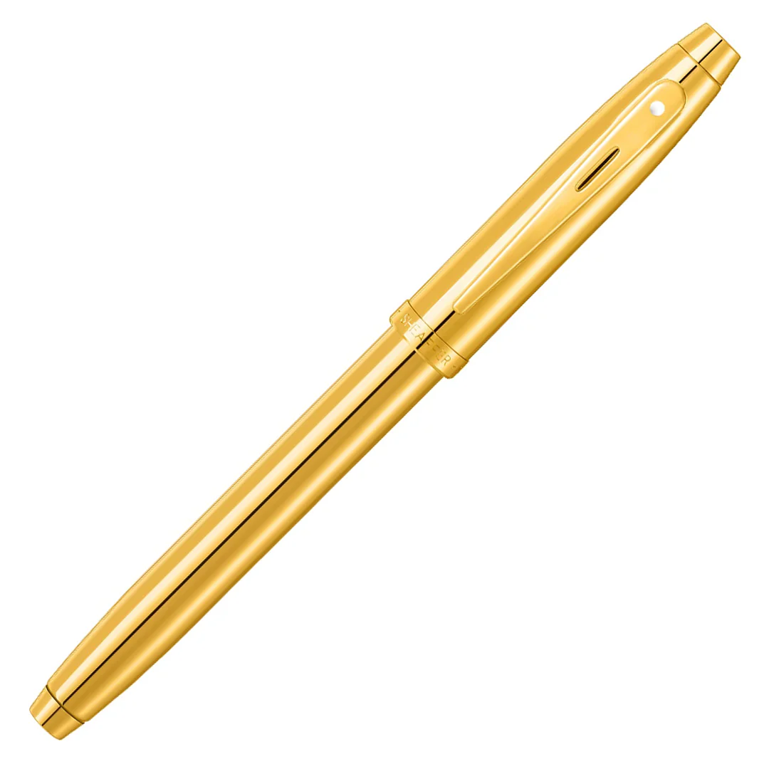 Sheaffer 100 Rollerball Pen E9372 PVD Gold With PVD Gold Trim - Image 3