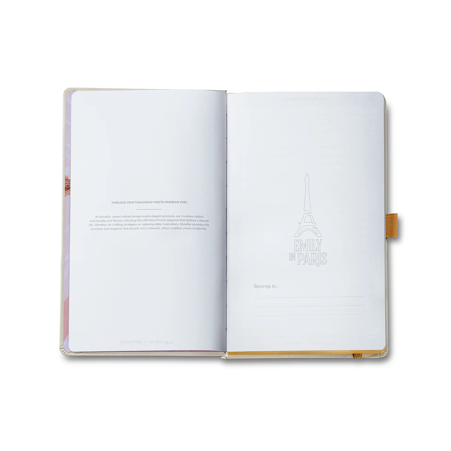 Sheaffer Emily in Paris A5 Notebook Beige - Image 6